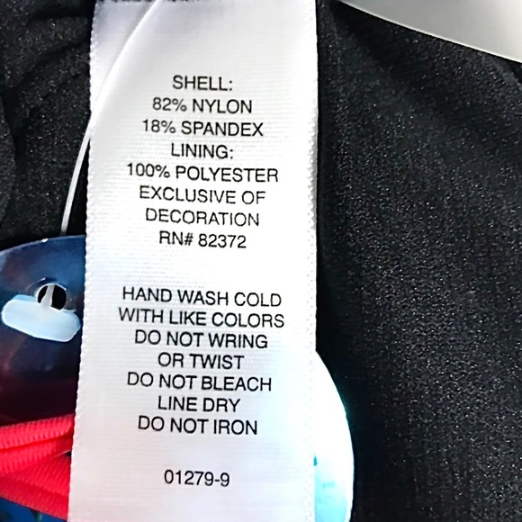 NWT Decree Floral HighWaist Cheeky Bikini Swimsuit - Picture 4 of 16